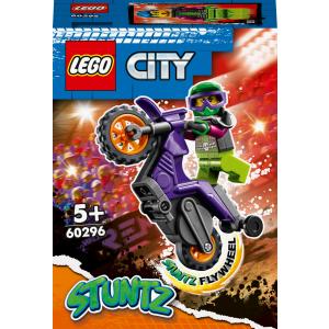 LEGO City. Wheelie na motocyklu kaskaderskim 60296