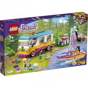 LEGO Friends. Leśny mikrobus kempingowy i żaglówka 41681