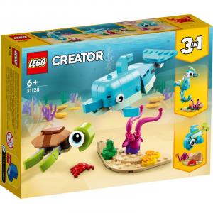 LEGO Creator. Delfin i żółw 31128