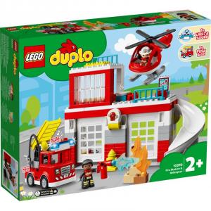 LEGO Duplo Town. Remiza strażacka i helikopter 10970