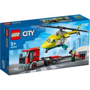 LEGO City. Laweta helikoptera ratunkowego 60343