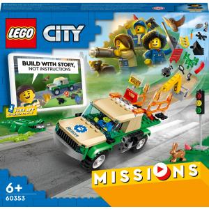 LEGO City. Misja ratowania dzikich zwierząt 60353