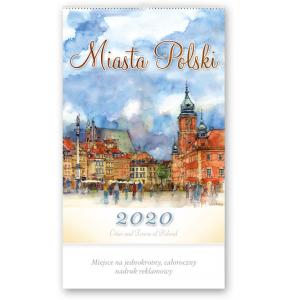RW09 Kalendarz reklamowy 2020. Miasta Polski