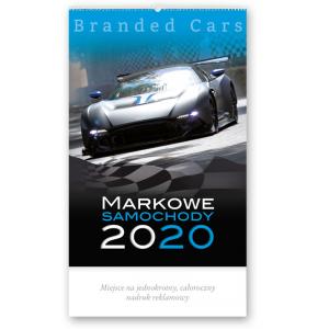 RW24 Kalendarz reklamowy 2020. Markowe samochody