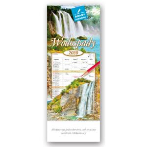 WN05 Kalendarz notatnikowy 2020. Wodospady