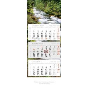 KE02 Kalendarz trójdzielny 2020 Ruczaj