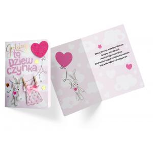 Karnet DK-783 Narodziny (dziewczynka)