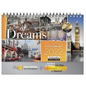Kalendarz pocztówkowy CITY OF DREAMS 2022