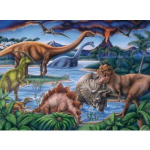 Malowanie po numerach. Dinozaury 40 x 50 6174