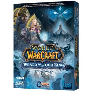 World of Warcraft. Wrath of the Lich King (edycja polska). Gra planszowa. REBEL