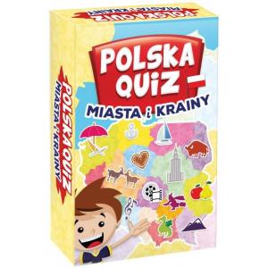 Polska Quiz. Miasta i Krainy. Gra planszowa. Kangur