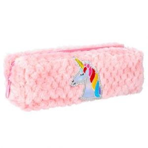 Piórnik pluszowy. Pink unicorn 490727