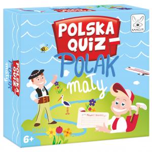 Polska Quiz. Polak Mały 6+. Gra planszowa. Kangur