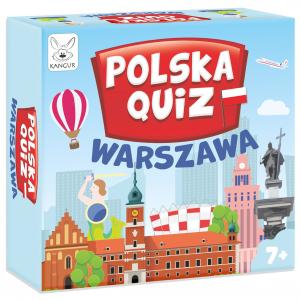 Polska Quiz Warszawa 7+. Gra planszowa. Kangur