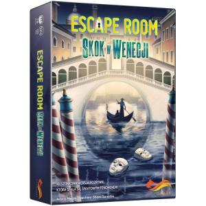 Skok w Wenecji. Escape Room. Gra planszowa. FoxGames