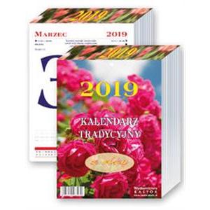 KL14 Kalendarz tradycyjny z różą Zdzierak 2019