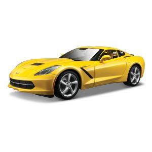 Chevrolet Corvette Stingray 2014. Żółty samochód 1:18  31182-53