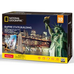 Puzzle 3D 66el. Empire State Building. National Geografic DS0977