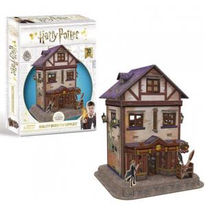 Puzzle 3D Harry Potter. Sklep z przyborami do Quidditccha 21008