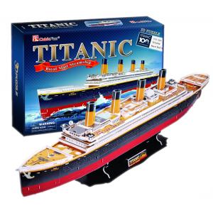 Puzzle 3D. Titanic zestaw XL 113el 24011