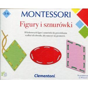 Montessori. Figury i sznurówki