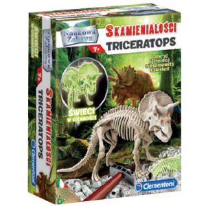 Skamieniałości. Triceratops. Clementoni 60892