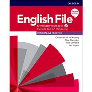English File. 4th edition. Elementary. Multipack A. Student's Book + Workbook + Online Practice