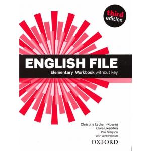 English File. 3rd edition. Elementary. Workbook without key