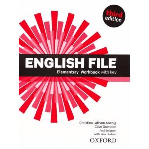 English File. 3rd edition. Elementary. Workbook with key