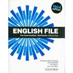 English File. 3rd edition. Pre-Intermediate. Workbook without key