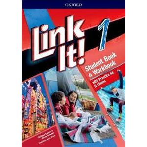 Link It! 1. Student Book & Workbook with Practice Kit + Videos