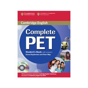 Complete PET SB with answers +CDROM