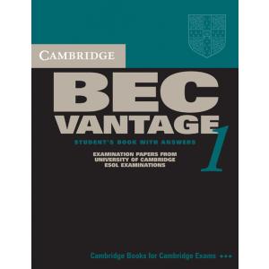 Camb BEC Vantage 1 Book with Key