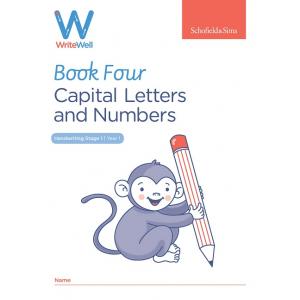 S&S Early Years Foundation Letters Writewell 4: Capital Letters and Numbers