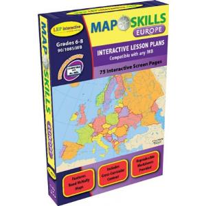 Map Skills: Europe. Ready-To-Use Digital Lesson Plans
