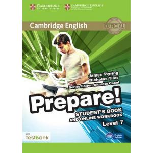 Prepare! Level 7. Podręcznik + Ćwiczenia Online + Testbank