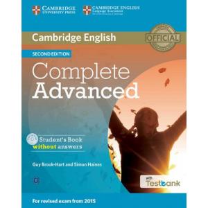 Complete Advanced 2ed SB without Answers with CD-ROM with Testbank