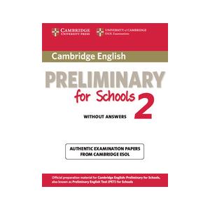 Cambridge English Preliminary for Schools 2 SB w/o ans