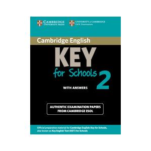 Cambridge English Key for Schools 2 SB with answers