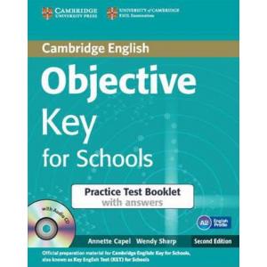 Objective Key for Schools Practice Test Booklet with ans +CD
