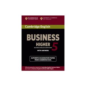 Cambridge English Business 5 Higher SB w/ans