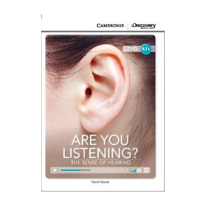 Are You Listening? The Sense of Hearing. Cambridge Discovery Education Interactive Readers (z kodem)