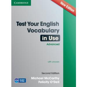 Test Your English Vocabulary in Use 2ed Advanced with answers