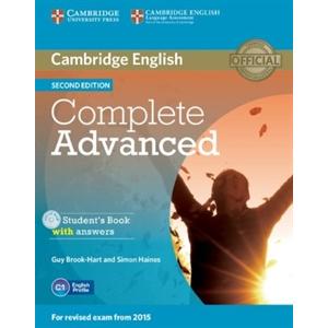 Complete Advanced 2ed SB with Answers +CD-ROM
