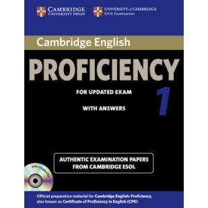 Cambridge English Proficiency 1 for updated exam Self-study Pack