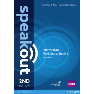 Speakout 2ND Edition. Intermediate. Flexi Course Book 2 with DVD-ROM