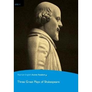PEAR Three Great Plays of Shakespeare Bk/MP3 (4)
