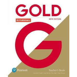 Gold B1 Preliminary. New Edition. Teacher's Book with Portal access and Teacher's Resource Disc Pack