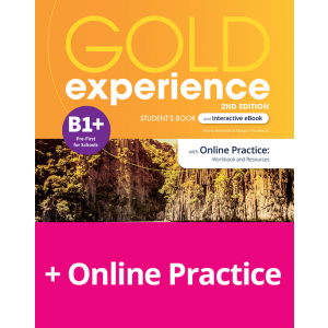 Gold Experience 2nd Edition B1+. Podręcznik + Online Practice