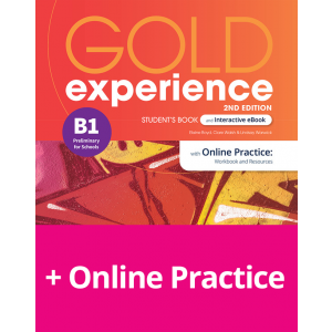 Gold Experience 2nd Edition B1. Podręcznik + Online Practice